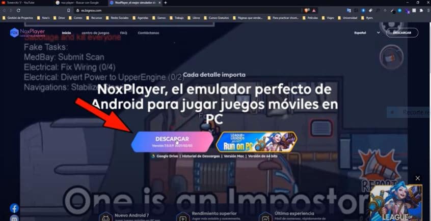Descargar Nox Player para Windows 7 32 bit, Descargar Android Emulator para PC, Nox Player Free Fire