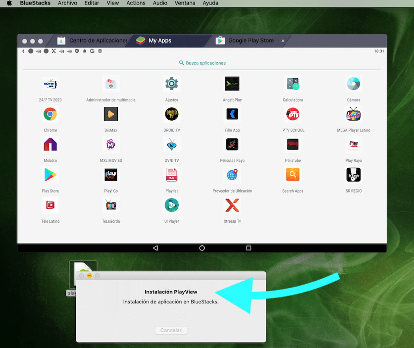 Instalar Playview para PC con Windows
