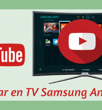 instalar youtube smart tv samsung