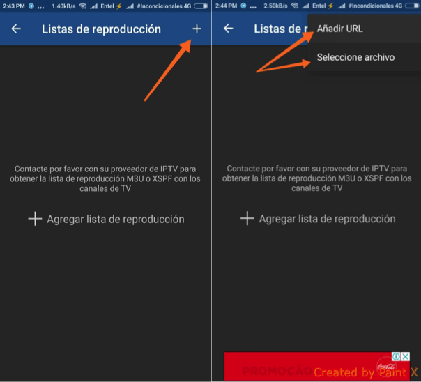 iptv pro apk proporciona listas iptv m3u gratis 2018