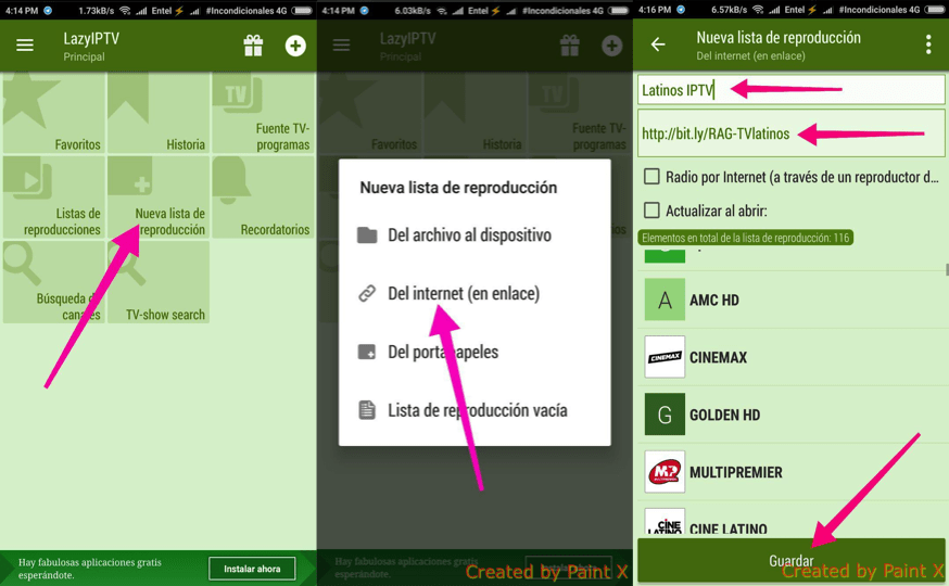 perezoso iptv apk android pc iphone mac descarga gratuita