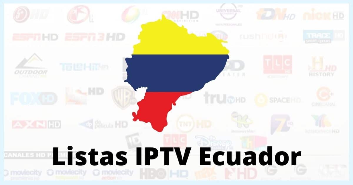 listas iptv ecuador