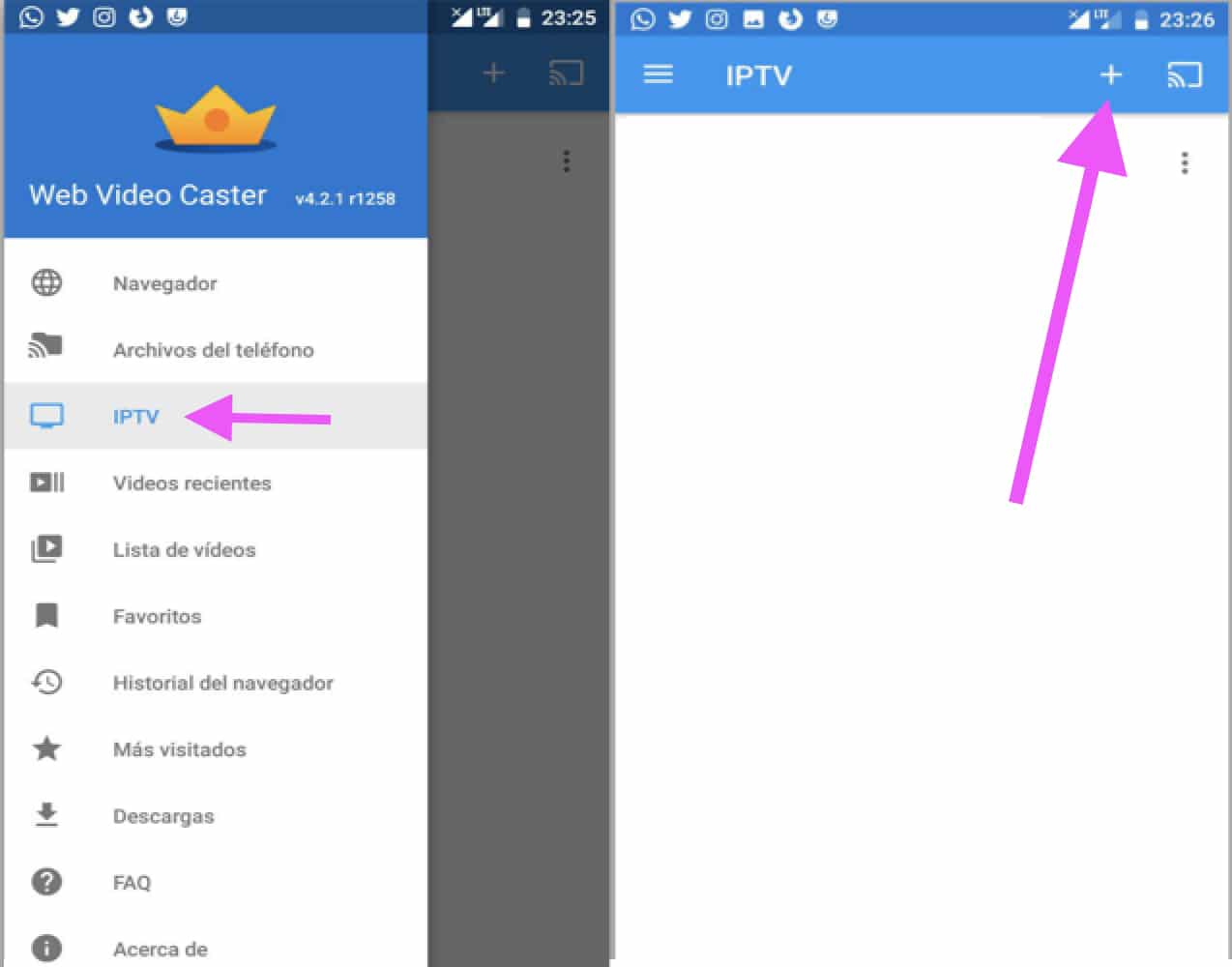 Ver listados de IPTV de M3U en Roku