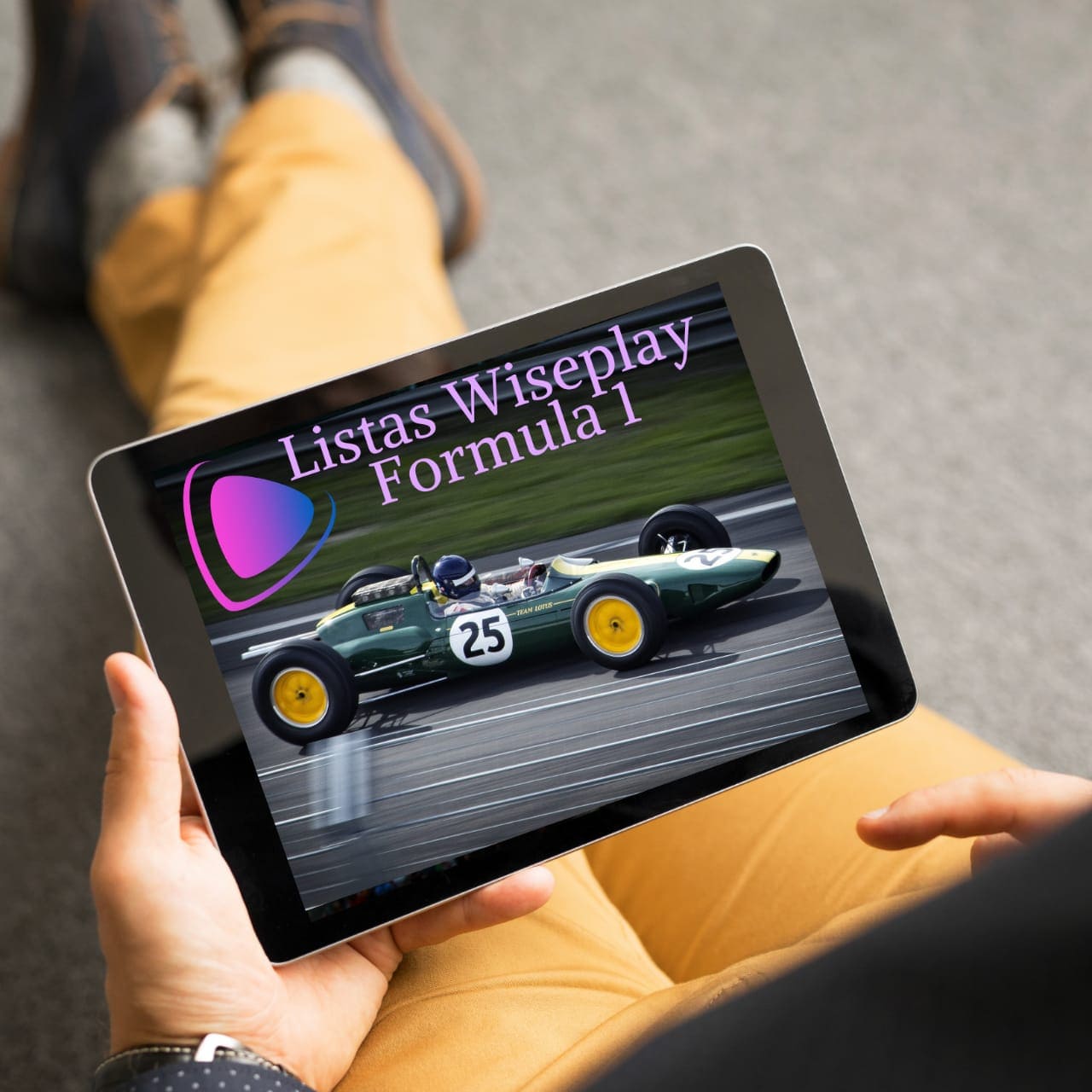 listas wiseplay f1 actualizadas