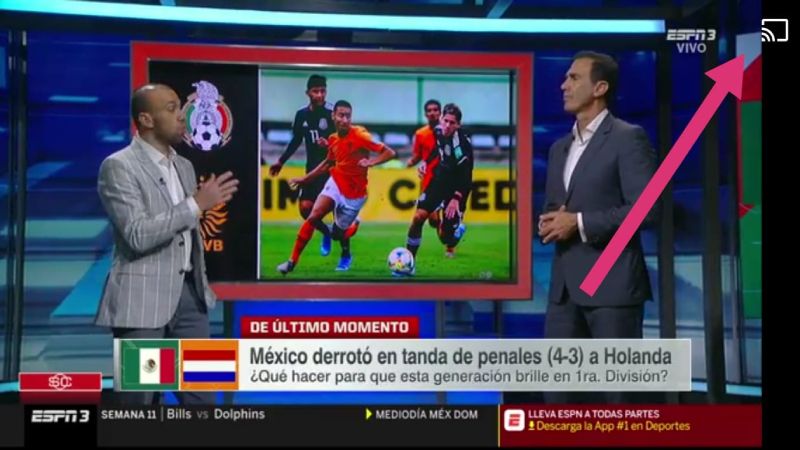 Transmisión de Mega Cine TV en Smart TV