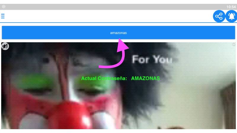 Contraseña de Amazon TV: AMAZON