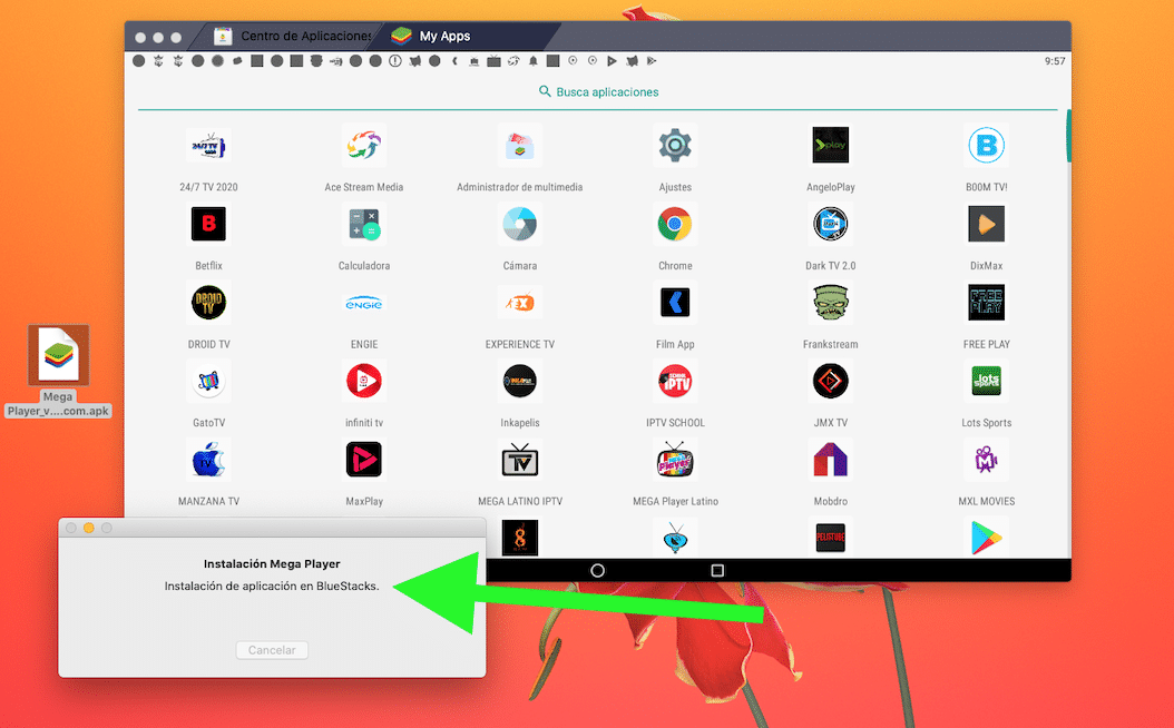Megajugador para Mac