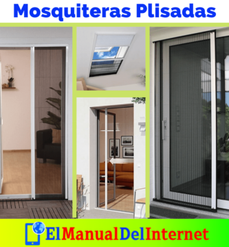 mosquiteras plisadas