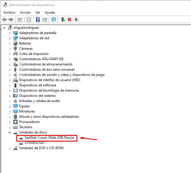 No se pudo completar la operación porque el volumen está dañado