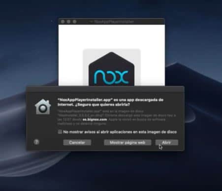 nox para macos