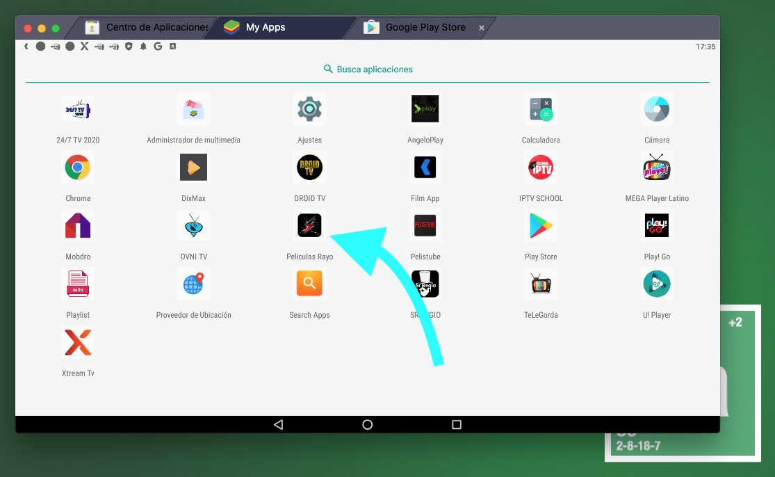 Películas relámpago para Mac