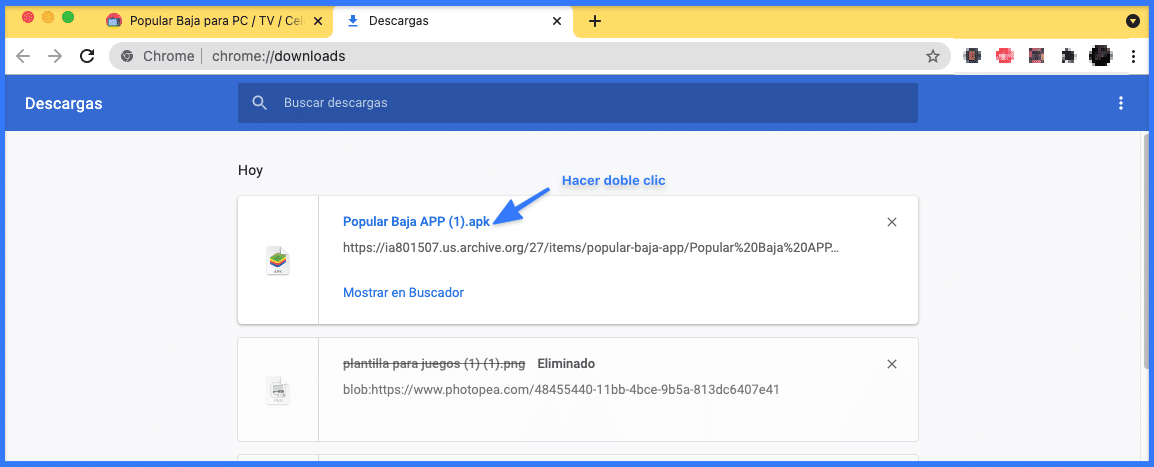Descarga popular baja pc, popular baja pc online
