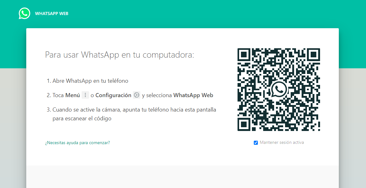 whatsapp web qr