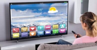 saber las pulgadas de un TV