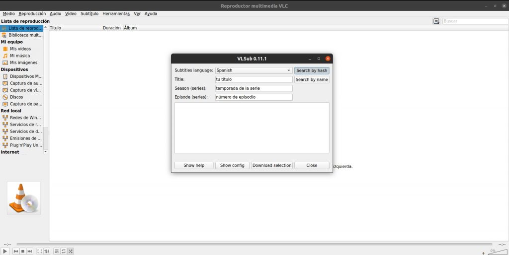 subtítulos vlc