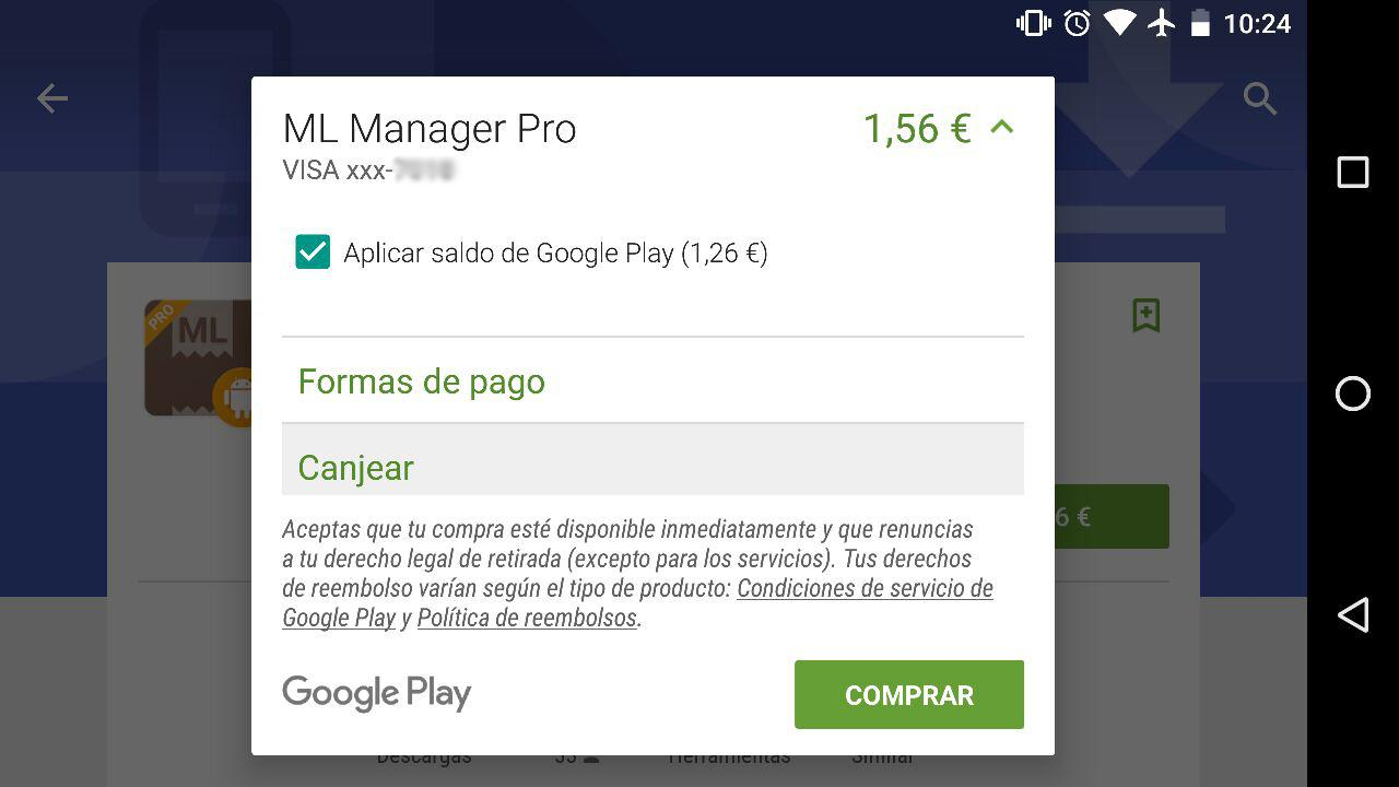Mapas gratuitos de Google Play
