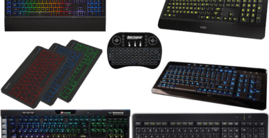 teclado inalambrico retroiluminado