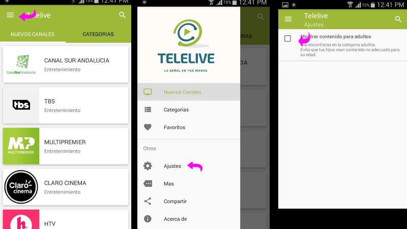 Telelive para ADULTOS