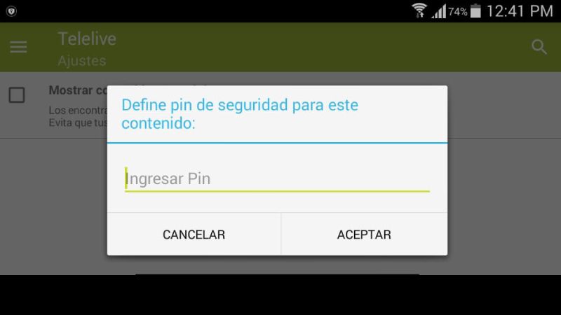 telelive activa el canal de adultos