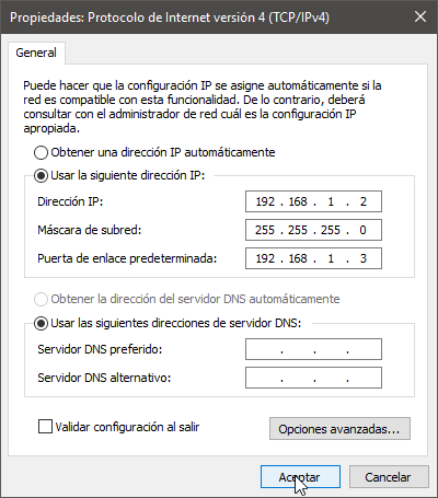 transferir archivos ip