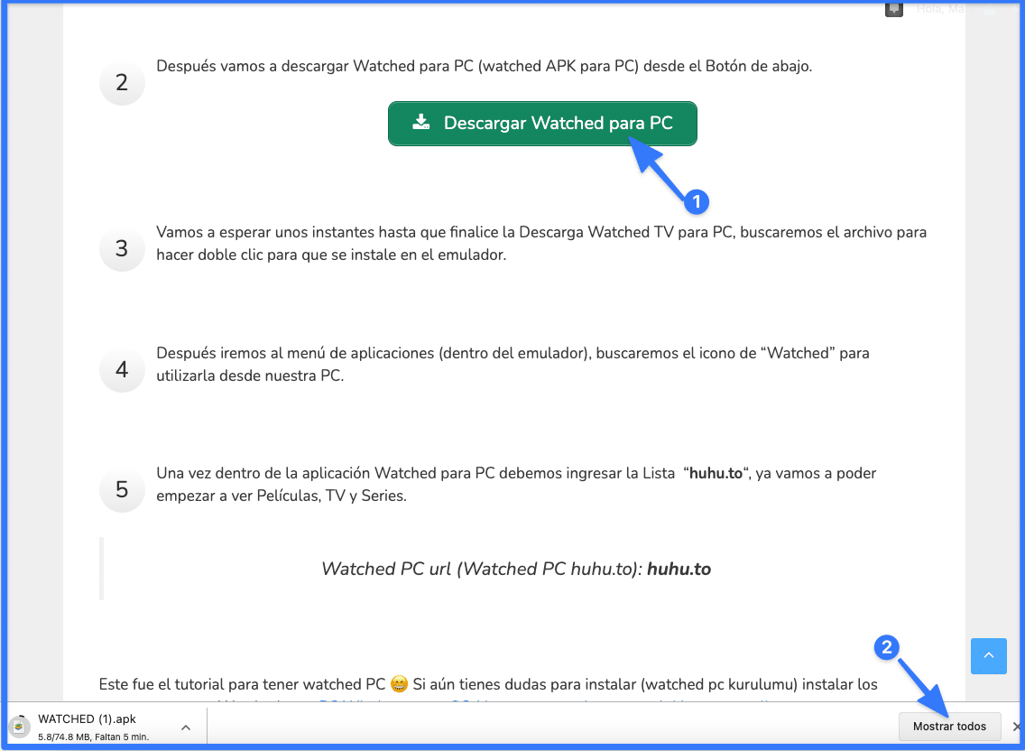 Descargar Watched Gratis, Descargar Watched APK, Descargar Watched iOS, Descargar Watch para Mac
