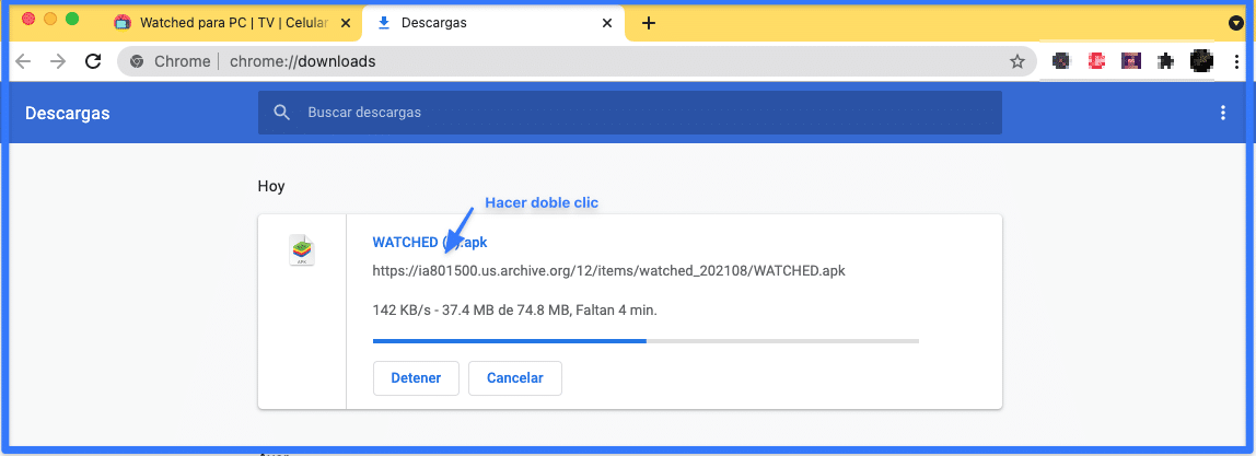 Descargar Watched para Smart TV, Descargar App Watched, Descargar Watched para iOS