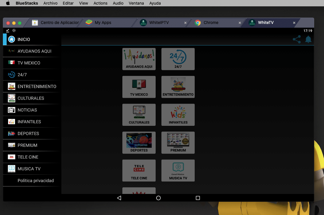 TV Blanca APK para PC