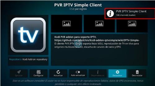 Listas de IPTV de Kodi